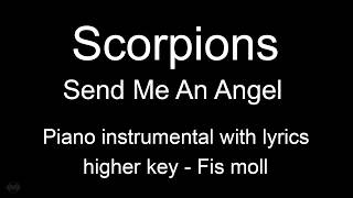 Send Me An Angel - Scorpions (Piano KARAOKE - FEMALE VERSION)