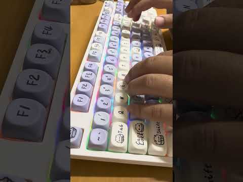 今天的打字練習紀錄。1–3 分鐘的專注時間，鍵盤聲陪伴。參 #打字練習 #鍵盤聲 #專注 #keyboard #打字