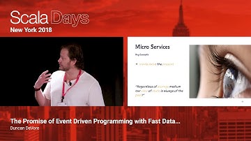 The Promise of Event Driven Programming with Fast Data by Duncan DeVore