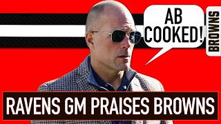 BROWNS DRAFT SO GOOD THE RAVENS GM PRAISED IT PUBLICLY