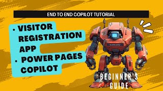 Building a Visitor Registration App with Power Pages and Copilot | Step-by-Step guide for beginners