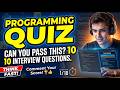 10 Programming Interview Questions That Will Test Your Skills 👨💻🔥#quiz #programming #coding