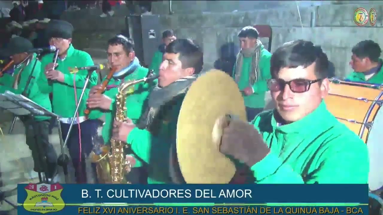 BANDA TÍPICA CULTIVADORES DEL AMOR  DE SANTA ROSA EN LA QUINUA BAJA 2025 PARRANDA 02