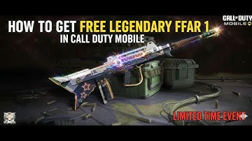 FREE LEGENDARY FFAR 1 SHREDDER! (LIMITED TIME EVENT GUIDE) - COD Mobile