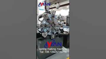 spring making machine,automatic machine for making springs,spring manufacturing machinery
