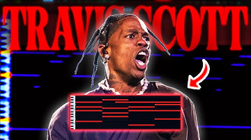 Making PSYCHEDELIC Beats for TRAVIS SCOTT in FL Studio 21 (Utopia)