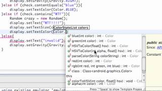 Android Application Development Tutorial   31   Where's the Fridge, that's Random