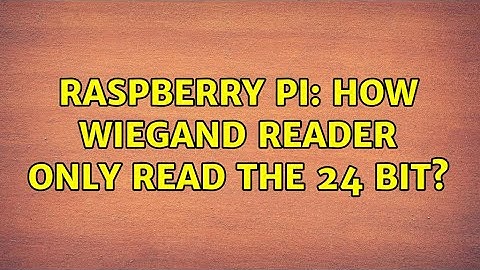Raspberry Pi: How wiegand reader only read the 24 bit?