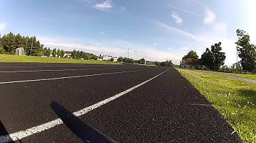 E-Flite Apprentice S 15e Crash - GoPro Hero2