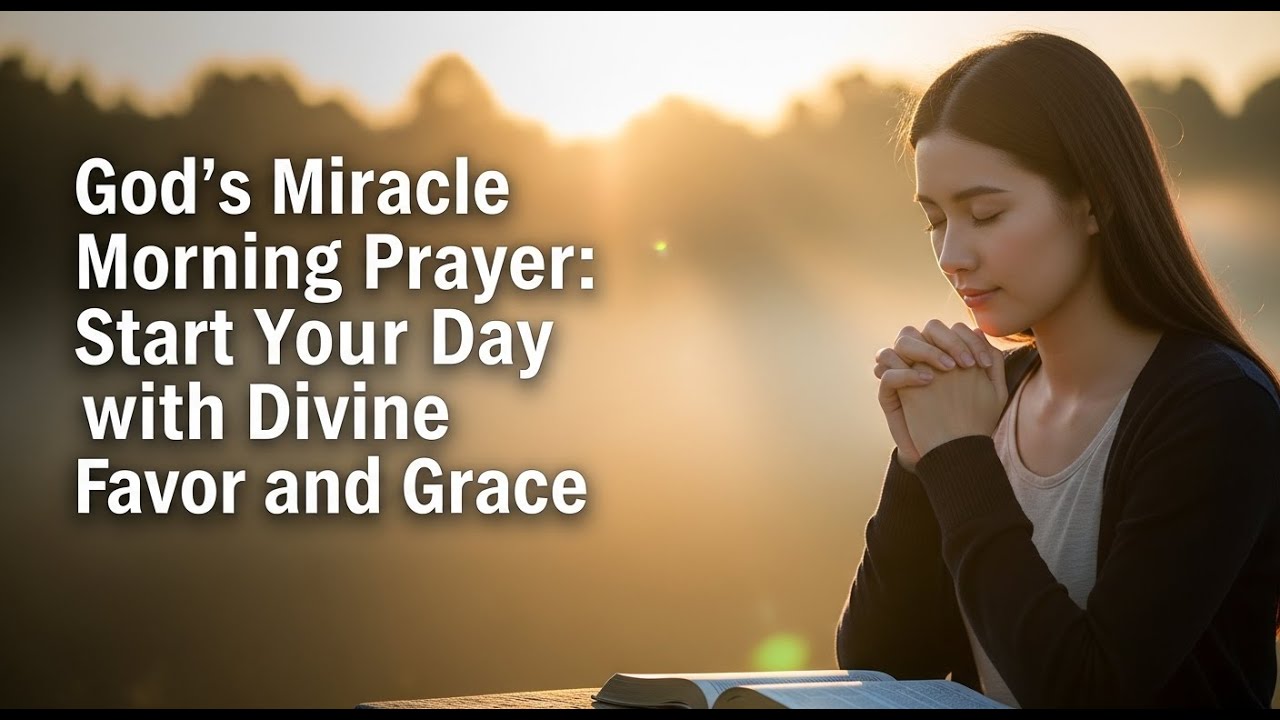 God's Miracle Morning Prayer: Start Your Day with Divine Favor and Grace