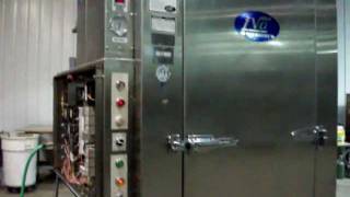 LVO Rack Washer, Running