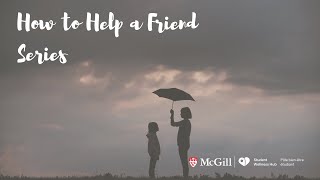 How to Help a Friend Series, Part 3: Setting Boundaries