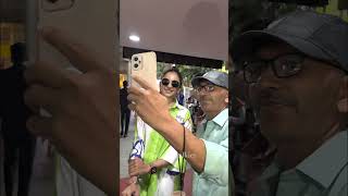 Aa A Na Dada, Clicked At Airport Gives Selfie To Fans