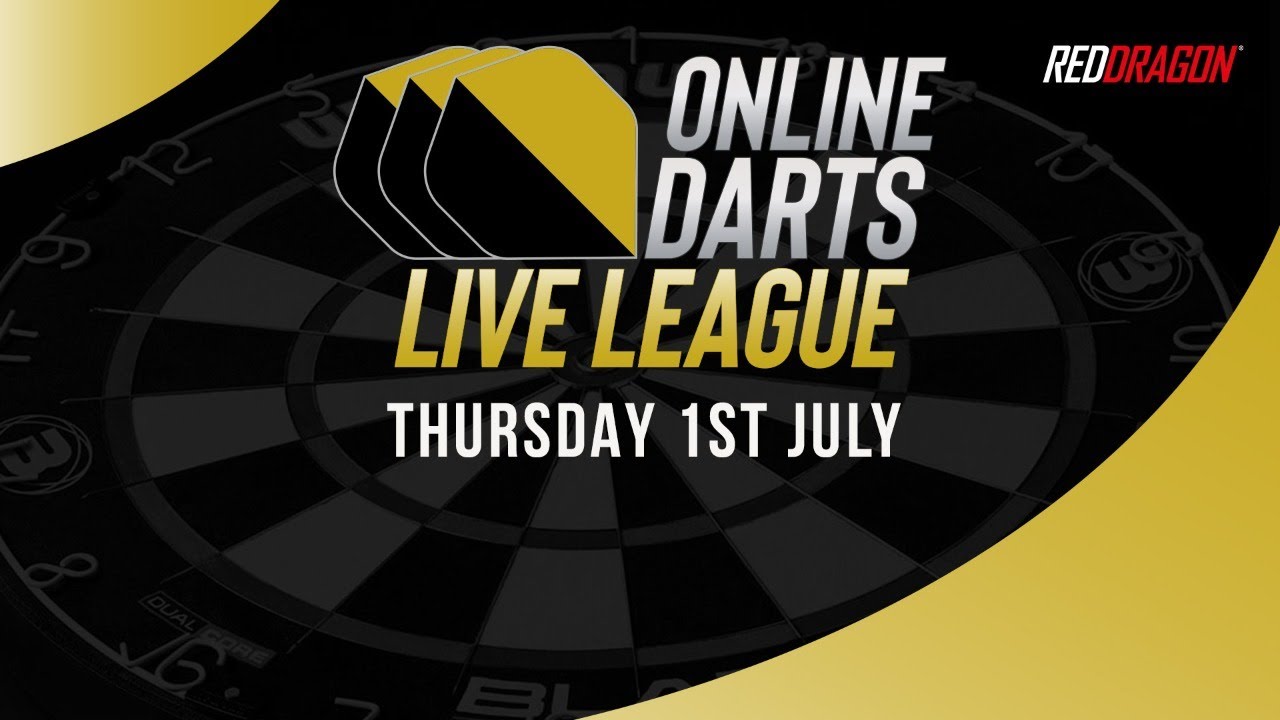 Online Darts Live League Thursday 1st July 2021 am