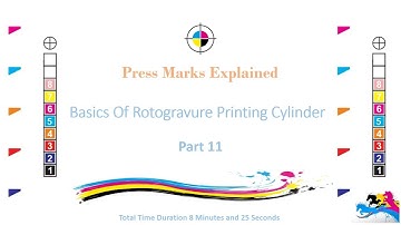 Press Marks Explained (Basics Of Rotogravure Printing Cylinder Part 11)