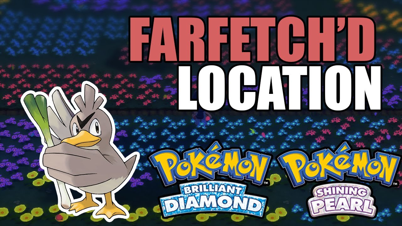 How to Catch Farfetch'd - Pokémon Brilliant Diamond & Shining Pearl 