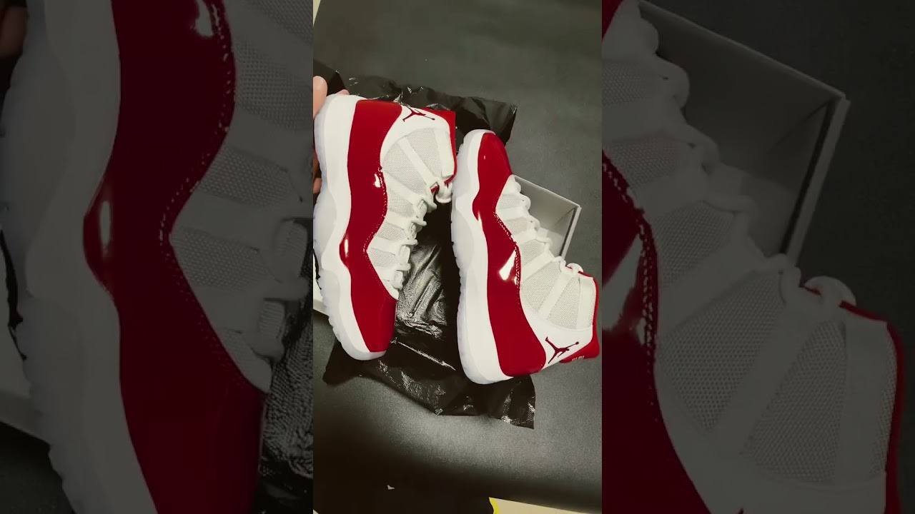 Air Jordan 11 “Cherry” Unboxing