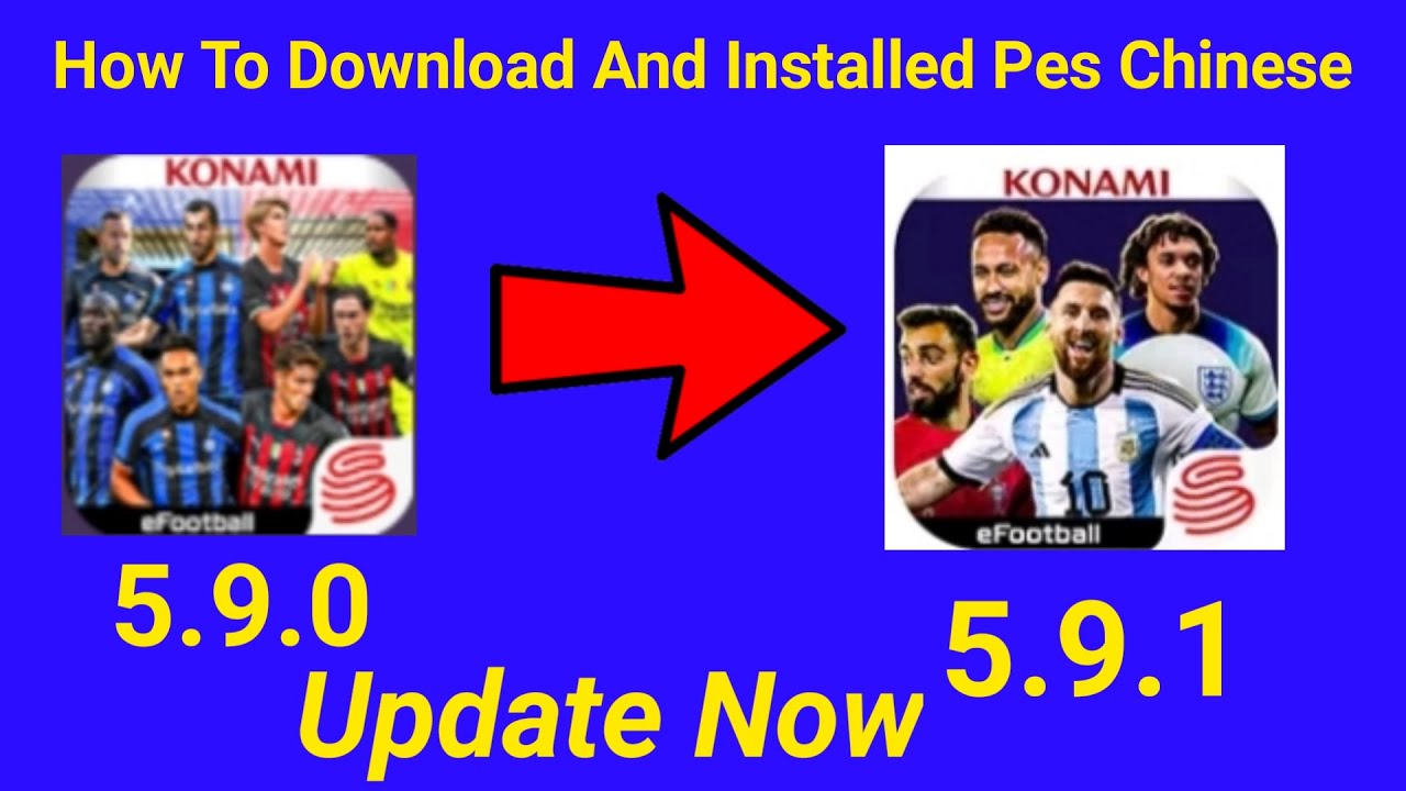 DOWNLOAD PES 2021 MOBILE AGAIN 🤩, PES 2023 CHINESE DOWNLOAD, BEST GAME, EASIEST PROCESS, 100%