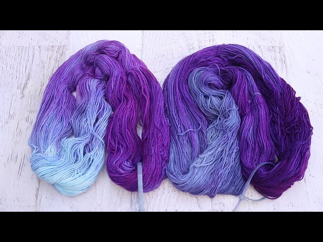 Dyepot Weekly #26 - Dip Dyeing Yarn in Jacquard Violet Acid Dye 