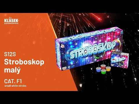 S12S Stroboskop malý  Klasek pyrotechnics 