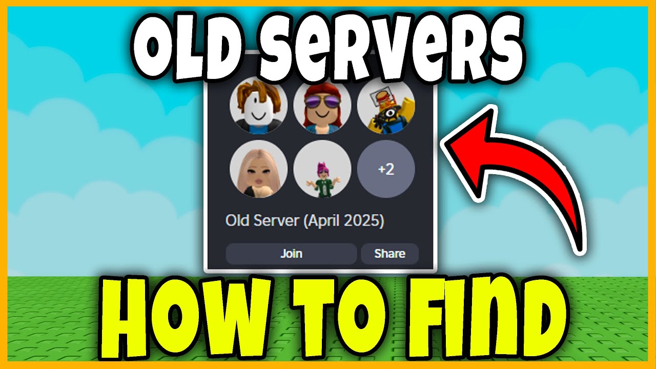 How To FIND OLD SERVERS In GROW A GARDEN Roblox YouTube 