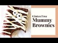 Fudgey Mummy Brownies (gluten free)