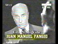 Fangio reportaje de Cacho fontana (subtítulos)