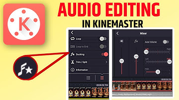 how to edit audio in kinemaster/how to mixing audio in kinemaster/how to edit voice in kinemaster