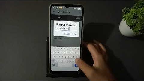 how to change hotspot password tecno pop 6 pro
