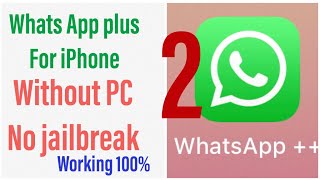 how to download whats app plus in iPhone X, MAX, , 6,7,8 screenshot 5