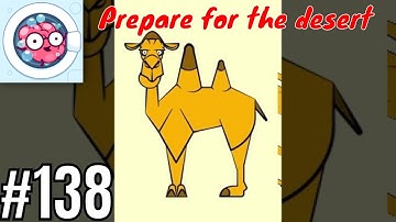Brain Wash Level 138 answer -  Prepare for the desert Solution Walkthrough