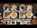 Japanese Kaiseki Cuisine Multi-Course Food Delivery