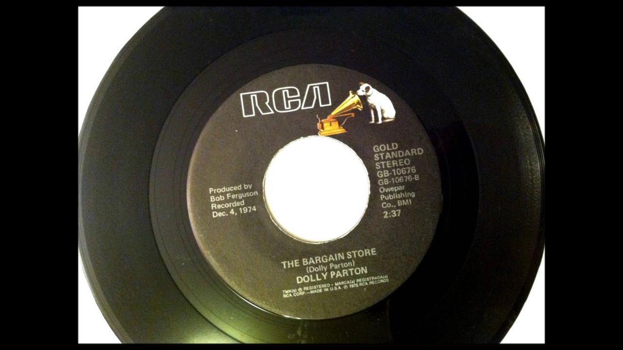 The Bargain Store , Dolly Parton , 1975 YouTube