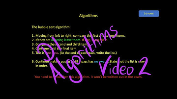 Decision 1 - Algorithms - Video 2