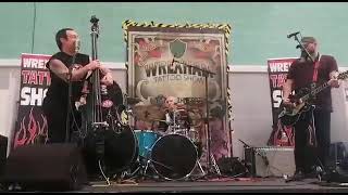 HELLFIRE DEVILLES LIVE @ WREXHAM TATTOO SHOW 2021. Call The Fucking Cops !!!
