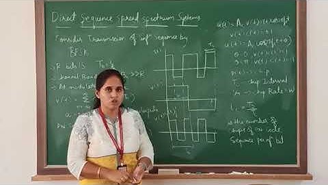 DC Module 5 Spread spectrum Communication lec2