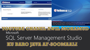 ISKU XIDH JAVA IYO SQL SERVER NETBEANS | Connect Sql Server Database In Netbeans With Sqljdbc Driver