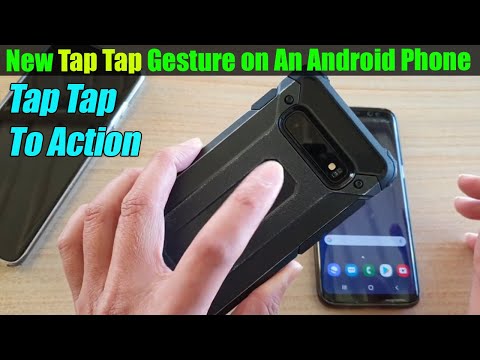 New Tap Tap Gesture on An Android Phone - Works on Galaxy S8 / S9 / S10 / S20 / Pixel / More