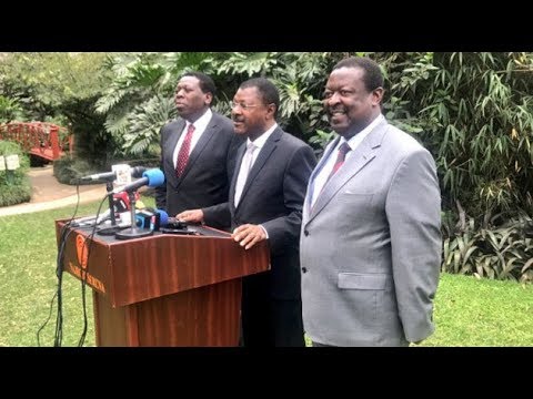 Mudavadi Wetangula Wamalwa First Joint Interview Checkpoint