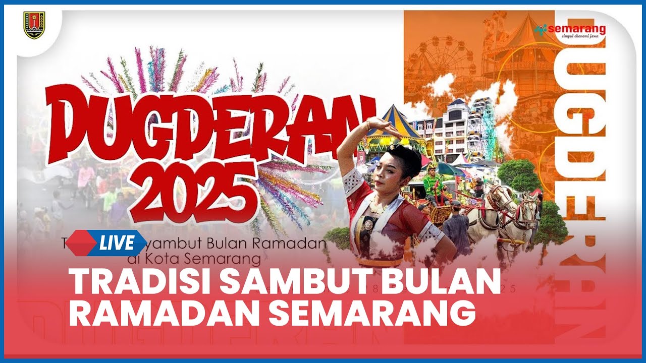 🔴 Kemeriahan Dugderan 2025 Tradisi Sambut Bulan Ramadan Semarang