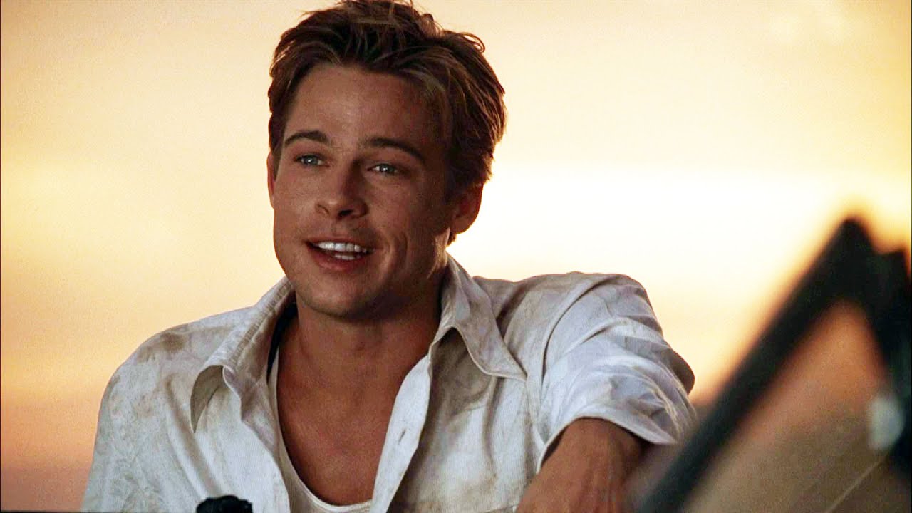 that is brad pitt in the late 80s or early 90s look ,his hair color looks  darker than usual iam wondereing is it his naural hair color or not? based  on these