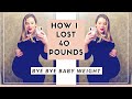 HOW I LOST THE BABY WEIGHT! How to lose weight fast on Keto! Easy weight loss tips for postpartum.
