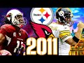 The game ben roethlisberger dropped 3 tds against the cardinals 2011