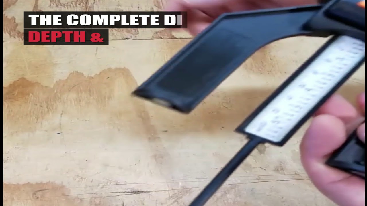 DIGITAL DEPTH RULER FOR WOODWORKING - ALWAYS ACCURATE