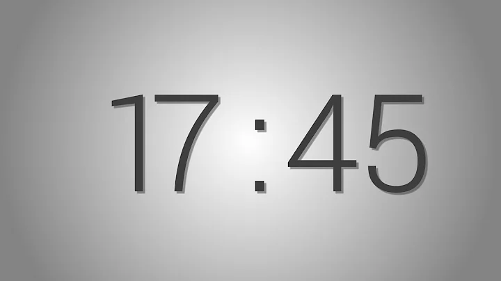 17 Minutes 45 seconds countdown Timer - Beep at the end | Simple Timer. Seventeen min forty-five sec