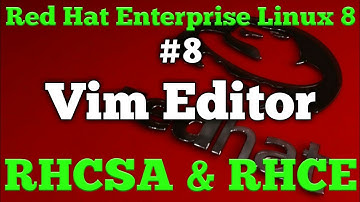 #8 Vim Text Editor in RHEL | Red Hat Enterprise Linux | RHEL | RHCSA | RHCE | Jen Tech