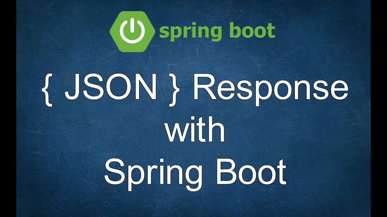 Json Response With Spring Boot And Get Api