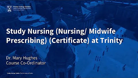 Study Nursing (Nursing/ Midwife Prescribing) (Certificate) at Trinity
