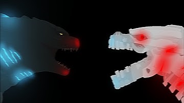 Godzilla 2021 Vs MechaGodzilla 2021 Animation (Stick Nodes Pro)
