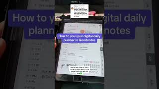 How to use your digital planner in GoodNotes 5 digitalplanners digitalplanning  goodnotes5